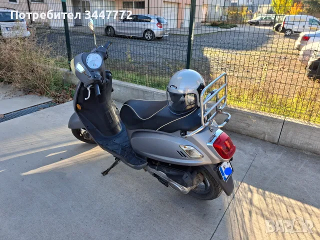 Skuter Sym Fiddle 50 куб. 4 тактов .Със регистрация платени документи качваш и си караш, снимка 2 - Мотоциклети и мототехника - 55790730