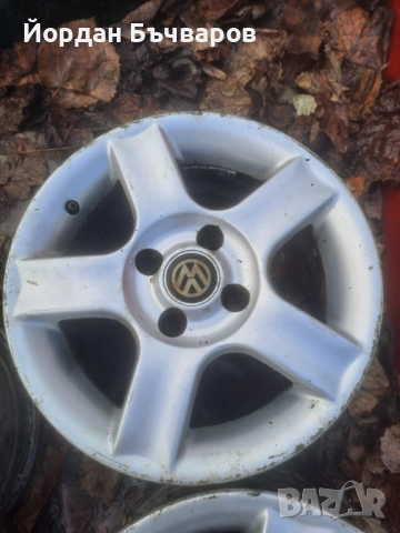 Алуминиеви джанти 14 Цола 4Х100 от VW Golf Mk2 , снимка 5 - Гуми и джанти - 52446071