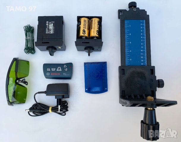BOSCH GRL 300HVG - Ротационен лазер със зелен лъч!, снимка 7 - Други инструменти - 41373072