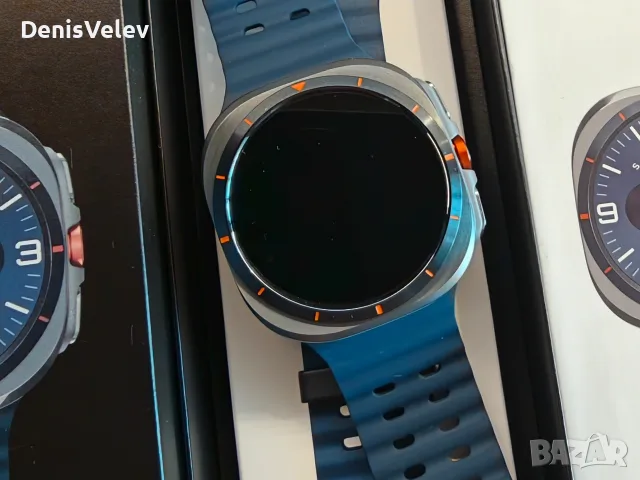 Samsung Galaxy Watch Ultra 2025 Blue Titanium, снимка 2 - Смарт часовници - 55840759