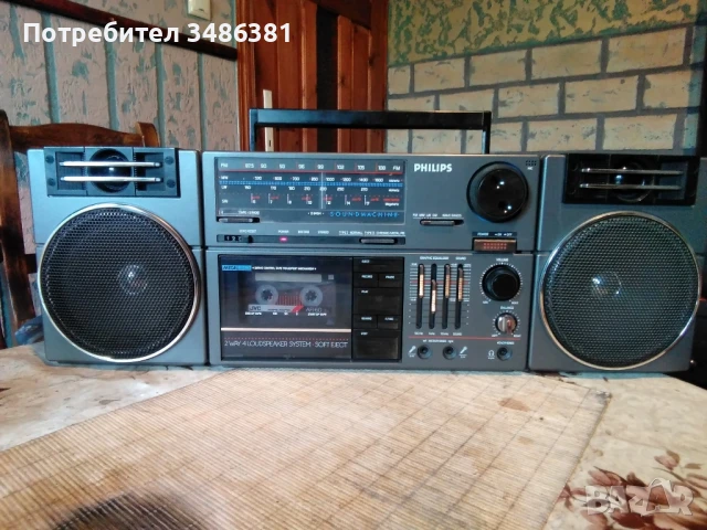 PHILIPS D8454, снимка 7 - Радиокасетофони, транзистори - 51075088