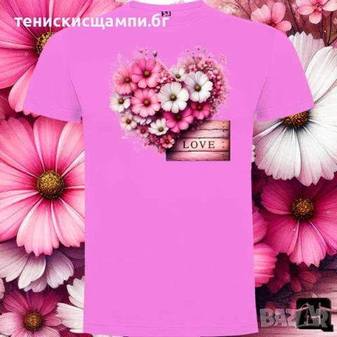 дамски тениски с щампа, снимка 8 - Тениски - 53214410