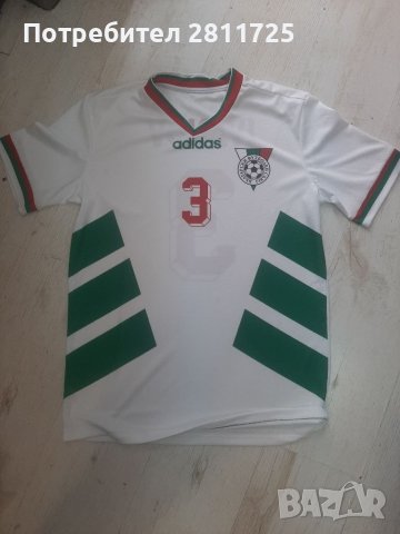 Тениска България световното 1994г Трифон Иванов, снимка 2 - Футбол - 41368264