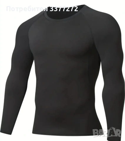 Compression T-Shirt (Спортна тениска за фитнес), снимка 3 - Тениски - 53034882