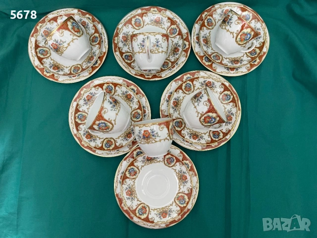 Чешки сервиз за чай, снимка 7 - Сервизи - 53071579