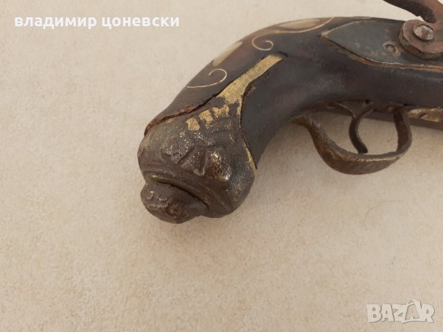 Красив кремъчен пистолет,пищов,оръжие, снимка 3 - Колекции - 39958927