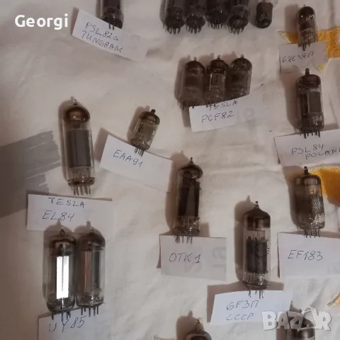 радио и телевизионни лампи, снимка 7 - Радиокасетофони, транзистори - 49764975