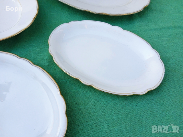 Немски порцелан плата, снимка 5 - Чинии - 36224365