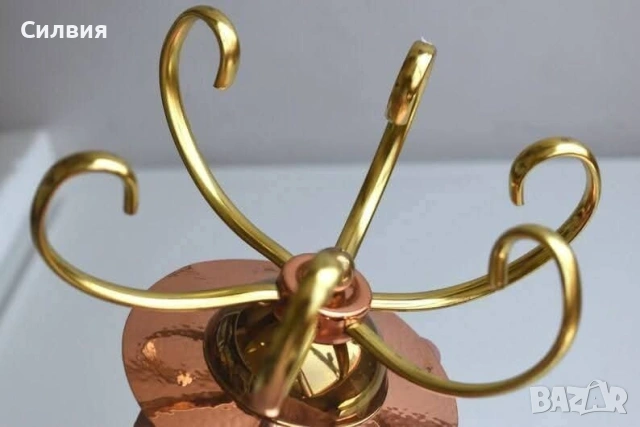 ВИНТИДЖ свещник в стил Ар Нуво , снимка 4 - Декорация за дома - 53869431