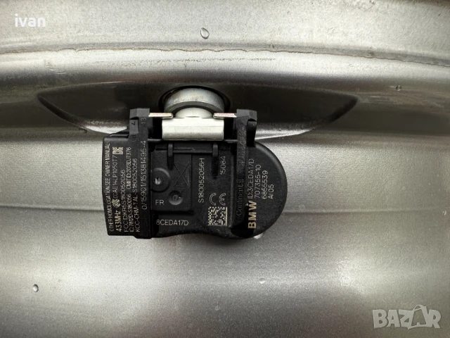 4 бр. оригинални алуминиеви джанти BMW 18 цола 5x112 , централен отвор 66.6, ET57, 8J, снимка 9 - Гуми и джанти - 50492035