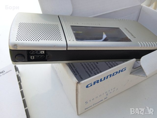 GRUNDIG Stenorette SH23 Диктофон, снимка 8 - Плейъри, домашно кино, прожектори - 40463966