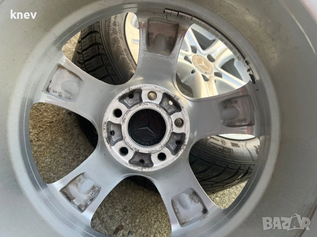 Джанти с гуми Мерцедес е класа 213 18 цола, снимка 4 - Гуми и джанти - 49030154