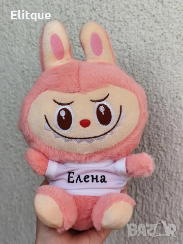 персонализирана плюшена играчка лабубу , снимка 5 - Плюшени играчки - 52684480