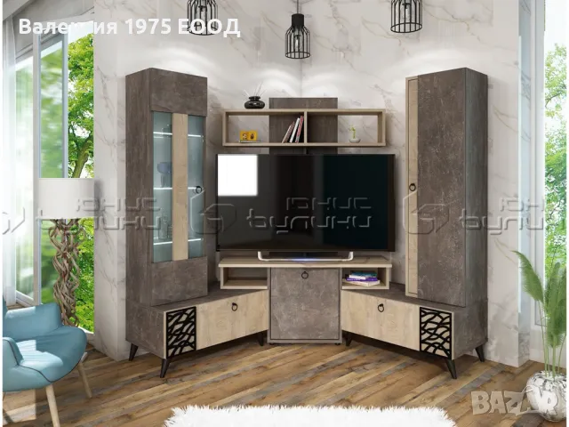 Ъглова Холна секция Нола, снимка 2 - Секции и витрини - 46382473