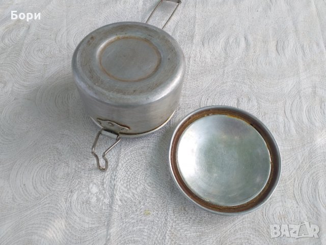 Старо алуминиево канче,купа, снимка 6 - Термоси - 34029223