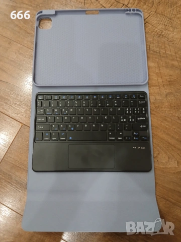 Калъф с блутут Клавиатура за iPad Pro 11 2024, снимка 2 - Калъфи, кейсове - 53610534