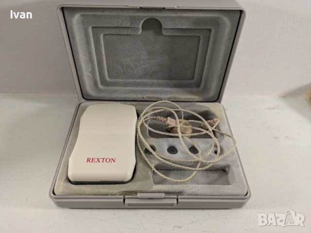  Vintage джобен слухов апарат Rexton 49 PP
