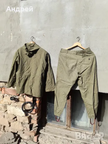 Стар комплект Туристически дрехи, снимка 5 - Антикварни и старинни предмети - 47822263