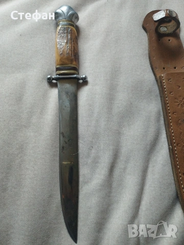 Стар руски нож Златоуст., снимка 5 - Ножове - 53424006