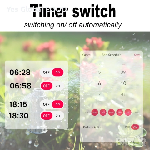 TONGOU ZigBee смарт прекъсвач DIN 1–50A с LCD и защита, снимка 8 - Друга електроника - 53371166
