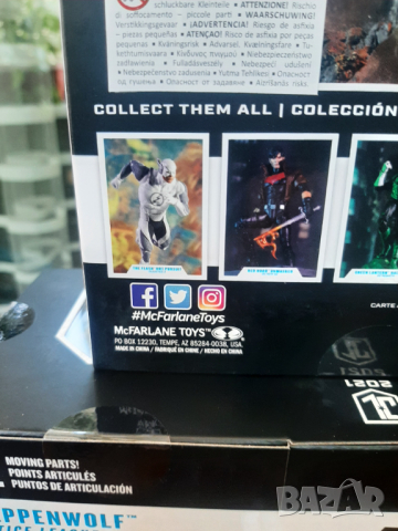 DC MULTIVERSE ACTION FIGURE BATMAN WITH BATTLE DAMAGE (DARK NIGHTS: METAL) 18 CM, снимка 6 - Колекции - 36281189