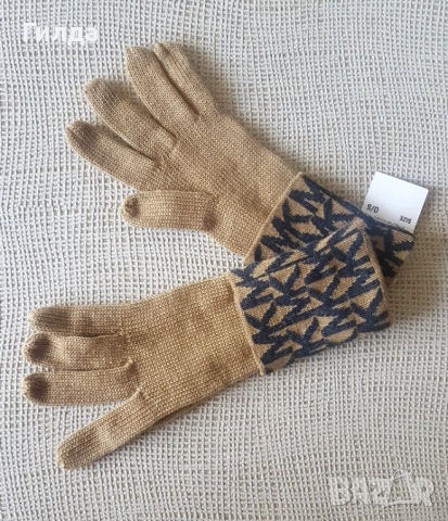 Michael Kors плетени ръкавици, снимка 5 - Ръкавици - 52748113