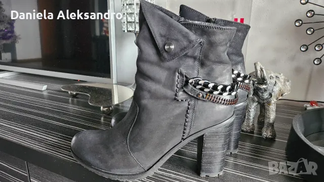 Испански боти естествена кожа 