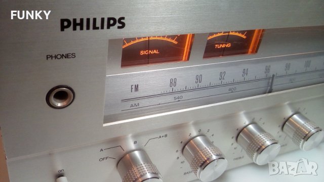 Philips 684 AM-FM Stereo Receiver, снимка 7 - Ресийвъри, усилватели, смесителни пултове - 38763402