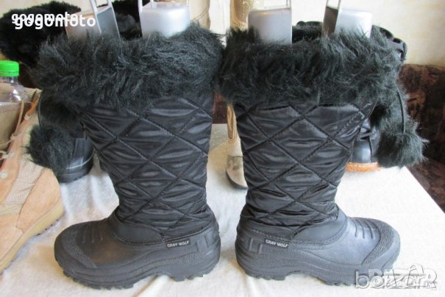 UGG топли ботуши, боти, апрески с панделки -N- 36, реплика UGG ботуши, снимка 14 - Дамски боти - 35590225