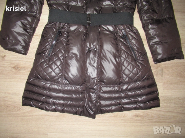 ЕЛЕГАНТНО ТОПЛО ЯКЕ С ГЪШИ ПУХ--М номер, снимка 4 - Якета - 52635053