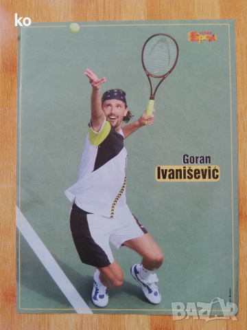 Пийт Сампрас, Федерер,Щефи Граф и др.-плакати, снимка 1 - Списания и комикси - 49861716