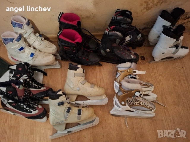 зимни спортни стоки, кънки за лед и нещо ново , снимка 3 - Ролери, кънки - 53660202