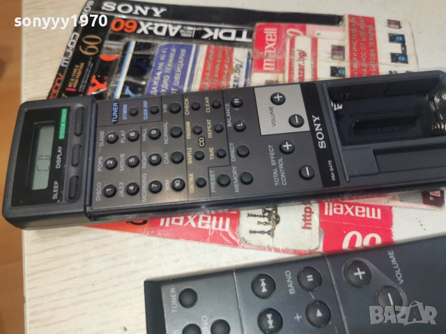 SONY RM-S470 AUDIO REMOTE-ВНОС SWISS 2612251735, снимка 13 - Ресийвъри, усилватели, смесителни пултове - 52906272