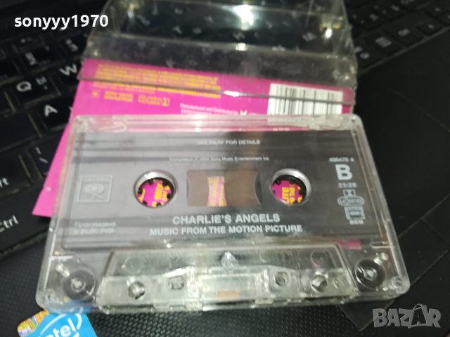 Charlie's Angels-Original Soundtrack лицензна касета-ORIGINAL TAPE 2102241336, снимка 8 - Аудио касети - 44399237