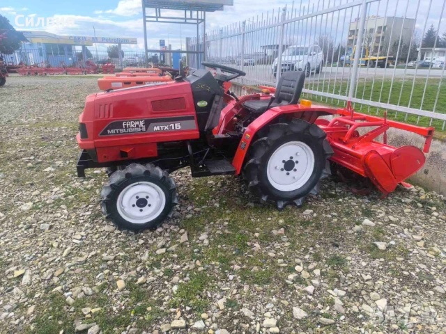 Японски трактор Мицубиши , снимка 5 - Селскостопанска техника - 53617147