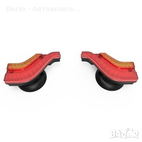 Комплект безжични преносими LED стопове с магнит и вендуза 12V - FLYEAGLE дизайн, снимка 3 - Аксесоари и консумативи - 53856907