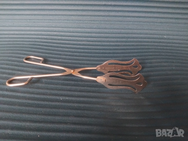 Метална Щипка за Сервиране - качество от едно време, снимка 3 - Прибори за хранене, готвене и сервиране - 51968611