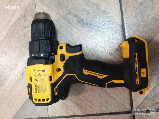 акумулаторна нова ударна бормашина-винтоверт DeWalt + зарядно, снимка 7 - Винтоверти - 48262571