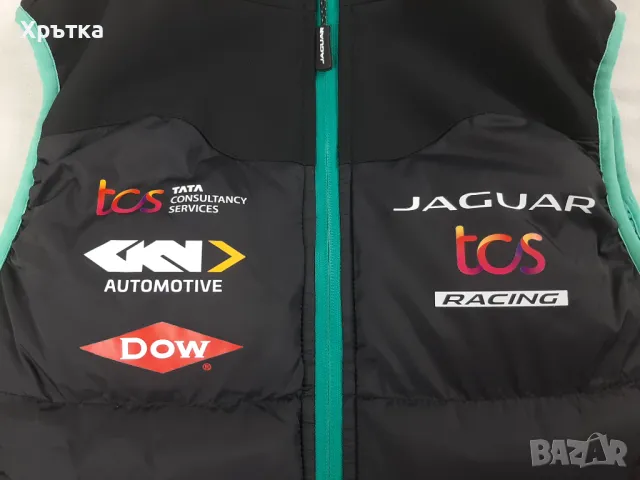 Jaguar Racing Team Vest - Оригинален мъжки елек размер M, снимка 10 - Якета - 48890826