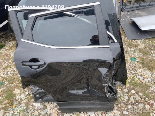 Qashqai Nissan десни стъкла врати, снимка 4 - Части - 52579880