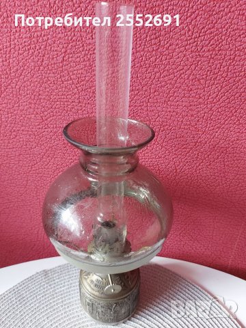 Газова лампа , снимка 2 - Антикварни и старинни предмети - 39971364