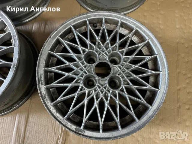 Ретро алуминиеви джанти 14 цола 4x100, снимка 3 - Гуми и джанти - 56144127