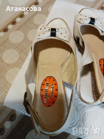 Дамски сандали на платформа- естествена кожа, снимка 2 - Дамски елегантни обувки - 49928961