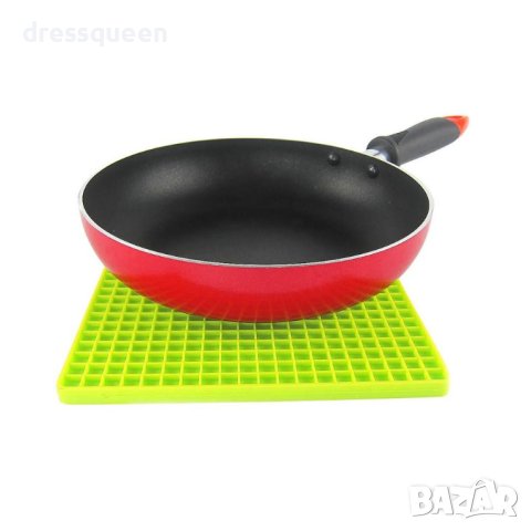 (квадратна) ПОДЛОЖКА ЗА ТОПЛО СИЛИКОНОВА, снимка 3 - Други стоки за дома - 44238073