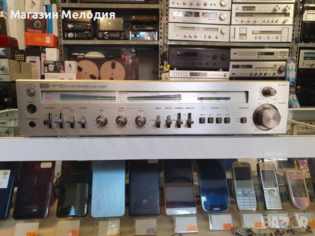 Усилвател ITT 8041 В отлично техническо и визуално състояние. Две по 130 вата музикална 