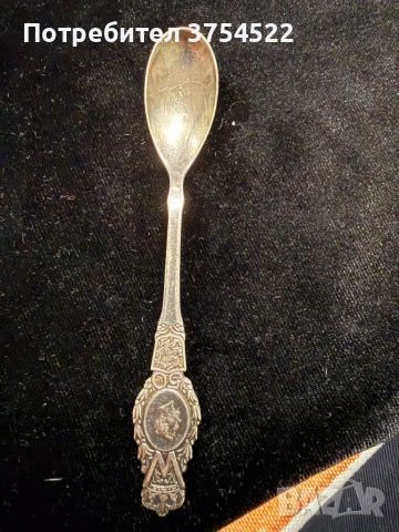 Лъжичка за кафе, снимка 2 - Антикварни и старинни предмети - 53417939