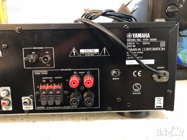 Yamaha HTR-3065, снимка 12 - Ресийвъри, усилватели, смесителни пултове - 40540697