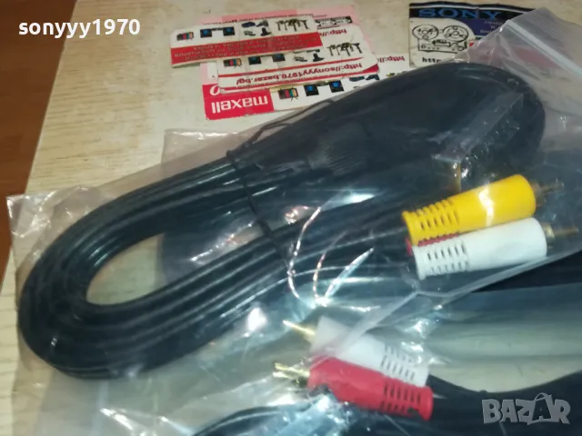 ДЕБЕЛ КАБЕЛ-СКАРТ/ЧИНЧОВЕ-СТЕРЕО АУДИО/ВИДЕО 2612241732, снимка 8 - Други - 48464983