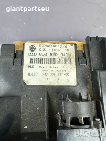 Климатично Управление за АУДИ AUDI A3 8L 8L0820043H, снимка 2 - Части - 49199553
