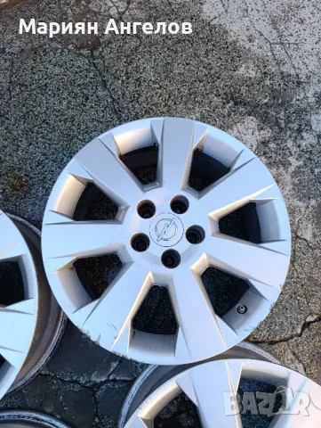 оригинални джанти за Опел 5×110 17ски 7j et41, снимка 4 - Гуми и джанти - 48090525